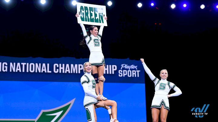 Your 2025 Open Coed UCA College National Champions - Shelton State!