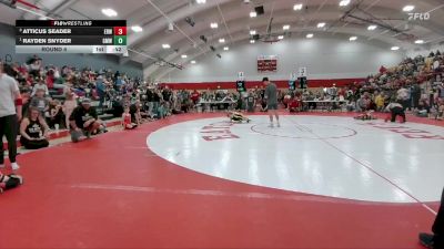 48-50 lbs Round 4 - Rayden Snyder, Greeley Metro WC vs Atticus Seader, Eaton Reds WC