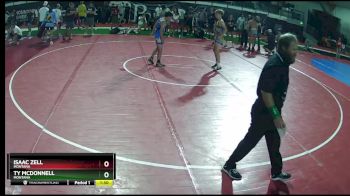 112 lbs Cons. Semi - Ty McDonnell, Montana vs Isaac Zell, Montana