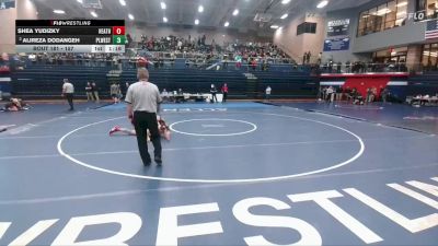 157 lbs Quarterfinal - Alireza Dodangeh, Plano West vs Shea Yudizky, Rockwall Heath