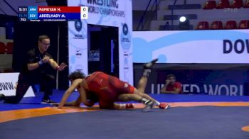 79 kg Repechage #2 - Hayk Papikyan, Armenia vs Mohamed Abdelhady, Egypt