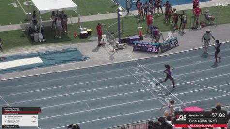 2026 AAU Junior Olympic Games - Youth Girls' 400m, Semi-Finals 6 - Age 14