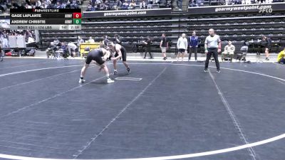 174 lbs Consi Of 8 #2 - Gage LaPlante, Army vs Andrew Christie, Army