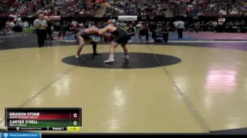 160 lbs Champ. Round 1 - Graison Stone, Baker/Powder Valley vs Carter O`Dell, Walla Walla