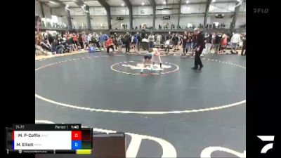 71-77 lbs Round 3 - Miro Parr-Coffin, Inland Northwest Wrestling ...