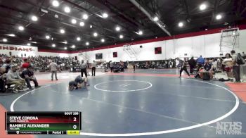 113 lbs Cons. Round 3 - Steve Corona, Vista Murrieta vs Ramirez Alexander, Yucaipa