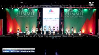 Serenity Athletics - Senior Platinum [2026 L4.2 Senior Coed - D2 Day 2] 2026 The West Regional Summit