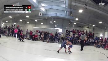 37 lbs Round 3 - Jaxon Rudloff-Montalvo, Niobrara/Verdigre vs Grayson Mrkaljevic Zigler, Hawks Wrestling Club (Lincoln)