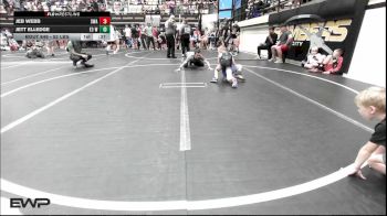 52 lbs Consi Of 8 #2 - Jeb Webb, Shelton Wrestling Academy vs Jett Elledge, E3 Wrestling