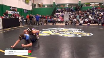 170 lbs Final - Tyler Barnes, Ballston Spa vs Paul Calo, Southington