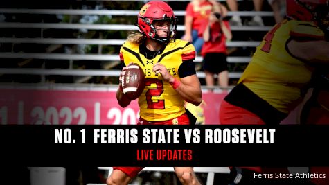 Ferris State Crushes Roosevelt 66-0 as Wyatt Bower Powers No. 1 Dawgs