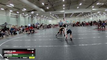 85 lbs Cons. Semi - Aristides Perez, Team Dynamic vs Zavier Olver, Mat Assassins