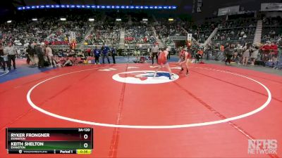 3A-120 lbs Cons. Round 2 - Keith Shelton, Evanston vs Ryker Frongner, Evanston