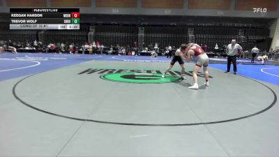 149 lbs Consi Of 16 #1 - Keegan Hanson, Montana-Northern vs Trevor Wolf, Southern Oregon