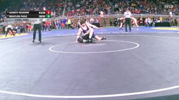 D2-165 lbs Cons. Semi - Braylon Faile, Three Rivers vs Garett Hilborn, Bay City John Glenn