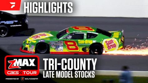 Highlights | 2025 CARS Tour Late Model Stock Cars at Tri-County Speedway