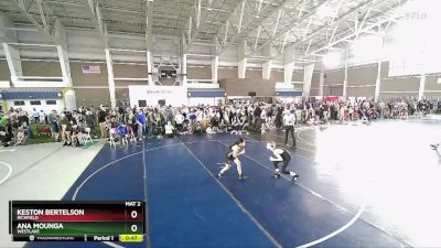 95 lbs Semifinal - Ana Mounga, Westlake vs Keston Bertelson, Richfield