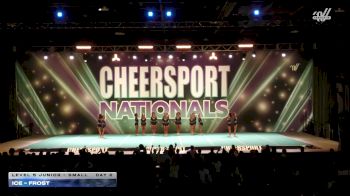 ICE - Frost [2026 L5 Junior - Small Day 2] 2026 CHEERSPORT National All Star Cheerleading Championship