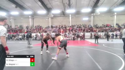 184 lbs Quarterfinal - Brandon Silago, Kirtland Broncos vs Neil Wagner, No Team