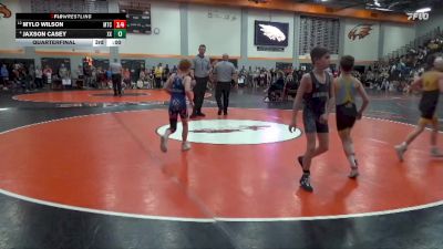 74 lbs Quarterfinal - Easton Himschoot, USA Mat Club vs Noah Porter, Hawkeye Wrestling Academy