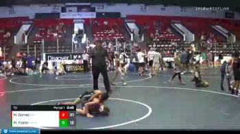 70 lbs Round 5 (6 Team) - Marcos Gomez, MI Pitbulls vs Max Foster, ARES White