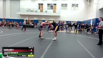 285 lbs Cons. Round 3 - Thomas Bennett, Topsail vs Gavin Grell, Northampton