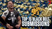 Top 15 Black Belt Submissions From Day 2 At No-Gi Pans