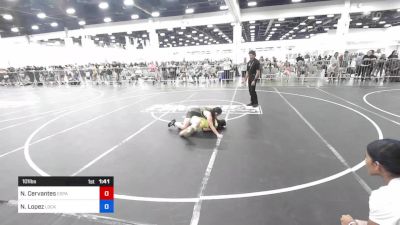 101 lbs Quarterfinal - Noelle Cervantes, Espana WC vs Nevaeh Lopez, Lockjaw WC