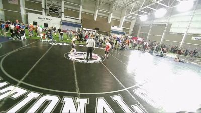 100 lbs Cons. Round 3 - Mace Harris, Norwood Mavericks vs Jettisen Jensen, Uintah Wrestling