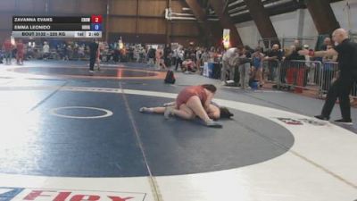 225 kg Rr Rnd 2 - Zavanna Evans, Crown City Wrestling Club vs Emma Leonido, Doughboys