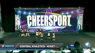 Central Athletics - 4Cast - 4Cast [2022 L4 Senior Coed Day 1] 2022 CHEERSPORT Council Bluffs Classic