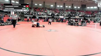 285 lbs Champ. Round 1 - Christiano Oviedo, Euless Trinity vs Evan Harris, El Paso Coronado