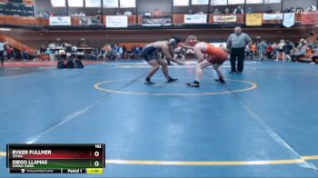 182 lbs Quarterfinal - Ryker Fullmer, Teton vs Diego Llamas, Spring Creek