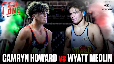 Camryn Howard vs Wyatt Medlin Set For Who's Number One At 157 lbs