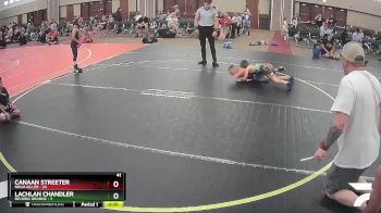 53 lbs Round 3 (4 Team) - Canaan Streeter, Ninja Killer vs Lachlan Chandler, Belding Orange