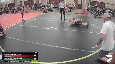 53 lbs Round 3 (4 Team) - Canaan Streeter, Ninja Killer vs Lachlan Chandler, Belding Orange