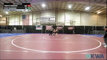 67 lbs Rr Rnd 2 - Tristyn Andrews, Madill Takedown vs Ryatt Saunders, Shelton Wrestling Academy