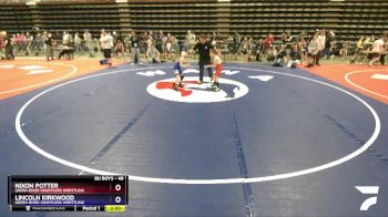 49 lbs Semifinal - Nixon Potter, Green River Grapplers Wrestling vs Lincoln Kirkwood, Green River Grapplers Wrestling