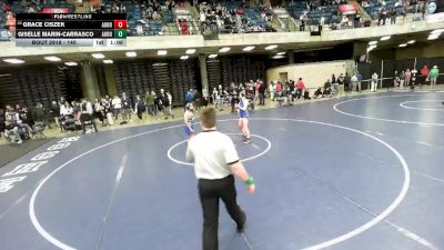 140 lbs Cons. Round 4 - Grace Ciszek, Unattached vs Giselle Marin-Carrasco, Unattached