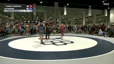 74 lbs Champ. Round 1 - Dominic Bambinelli, RWA vs Eli Prather, Team Idaho Wrestling Club