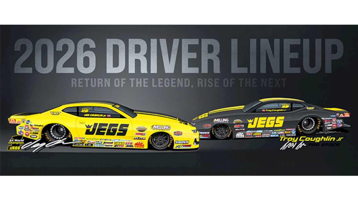 JEGS Expands To Two Elite Motorsports Cars For 2026 NHRA Season