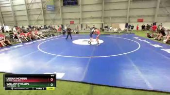 100 lbs 2nd Wrestleback (16 Team) - Logan McMinn, North Carolina vs William Phillips, Tennessee