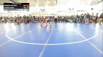 96 lbs Round Robin 2 - Spencer Stayton, Metro All-Stars-MS vs Kaiden Acker, West Virginia Wild-MS