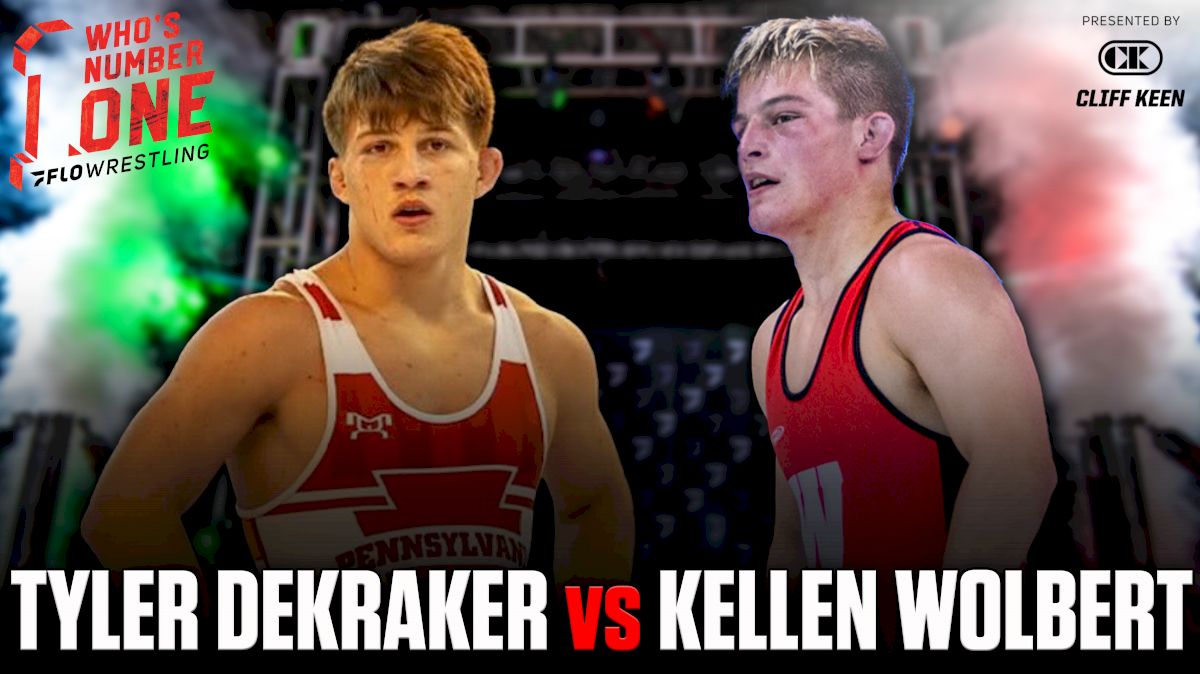 Kellen Wolbert vs Tyler DeKraker Set For Who's Number One At 138 lbs