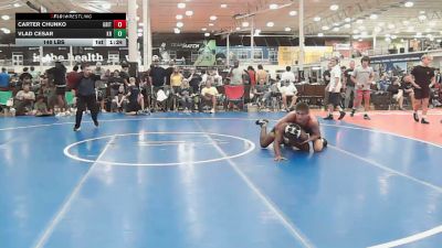 140 lbs Rr Rnd 1 - Carter Chunko, Grit Mat Club Blue - HSC vs Vlad Cesar, Kraken Blue - HSC