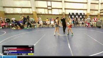 105 lbs Round 1 (4 Team) - ELLA KAVANAGH, Idaho vs Lola Gonzales, Colorado