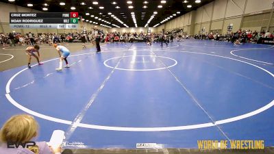 49 lbs Consi Of 4 - Cruz Montez, Powerhouse Elite 9U vs Noah Rodriguez, Mile High Mafia 9U