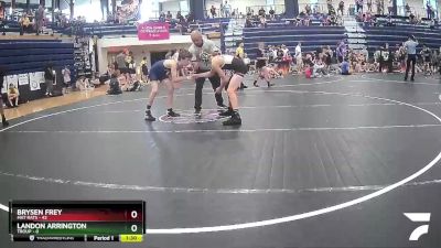 80 lbs Round 4 (6 Team) - Brysen Frey, Mat Rats vs Landon Arrington, Troup