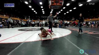 67 lbs Rr Rnd 1 - Jaycee Cervantes, F-5 Grappling vs Aubree Mcguire, Redskins Wrestling Club