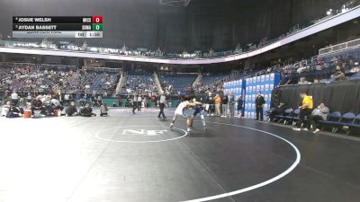 1A/2A 113 Quarterfinal - Aydan Bassett, South Davidson Middle And High School vs Josue Welsh, Mountain Island Charter
